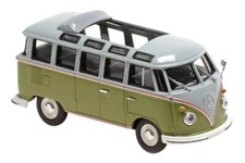 Maxichamps 940052300 VW T1 Bus Samba grau/grün 1961 Maßstab 1:43