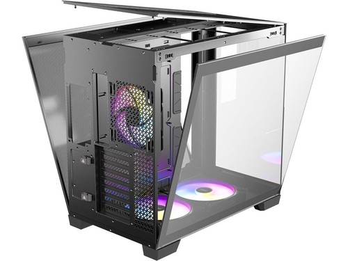 Antec C8 ARGB, 2x TQR 160mm & 1x TQ 140mm ARGB PWM Fans Included, Dual-chamber L - Picture 11 of 12