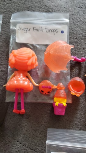 Mini Lalaloopsy 3" Sugar Fruit Drop umbrella basket gumdrop tree & pet mouse - Picture 2 of 3