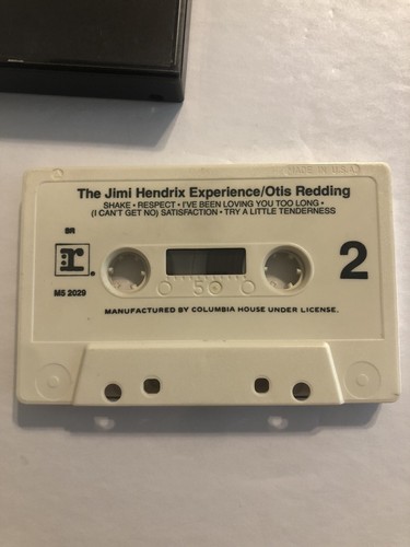 Jimi Hendrix Otis Redding Monterey Pop Festival Cassette Tape MS 2029 - Picture 3 of 11