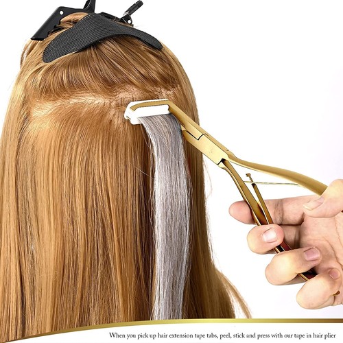 Pinza a Nastro in Acciaio Inox per Extension Capelli - Strumento di Sigillatura Capelli di Precisione - Foto 8 di 21