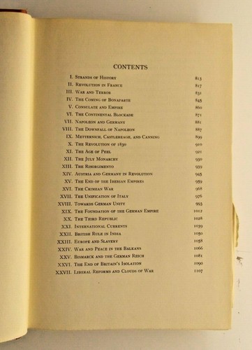 A History Of Europe Vol. III The Liberal Experiment by H A L Fisher 1936 h/back - Picture 3 of 9