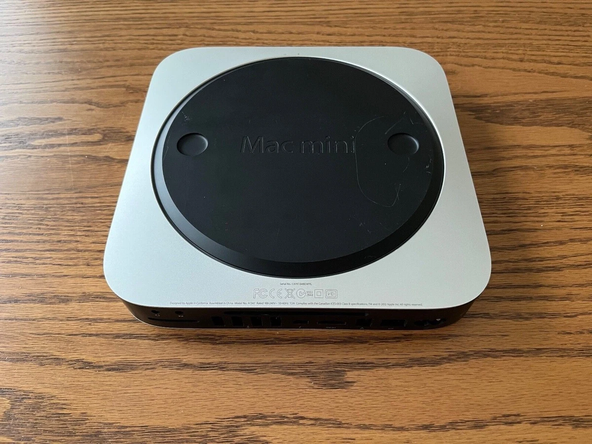 Mac mini late 2012 ssd sale
