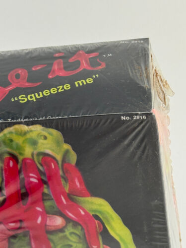 Vintage 1981 Ooze-It Factory Sealed Monster Squeeze Toy Green Alien - Bild 15 von 21