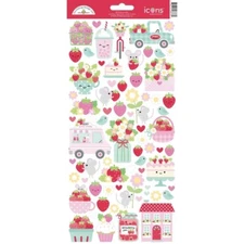 Doodlebug ~ BERRY SWEET ~ Icons ~ Stickers