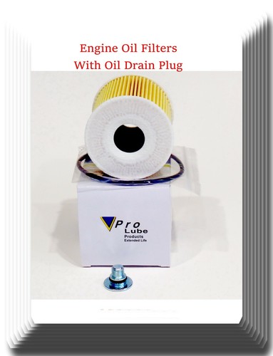 12 x Engine Oil Filter W/Oil Drain Plug Fits: 263203F500 Genesis G80 G90 V8 5.6L - Picture 2 of 4