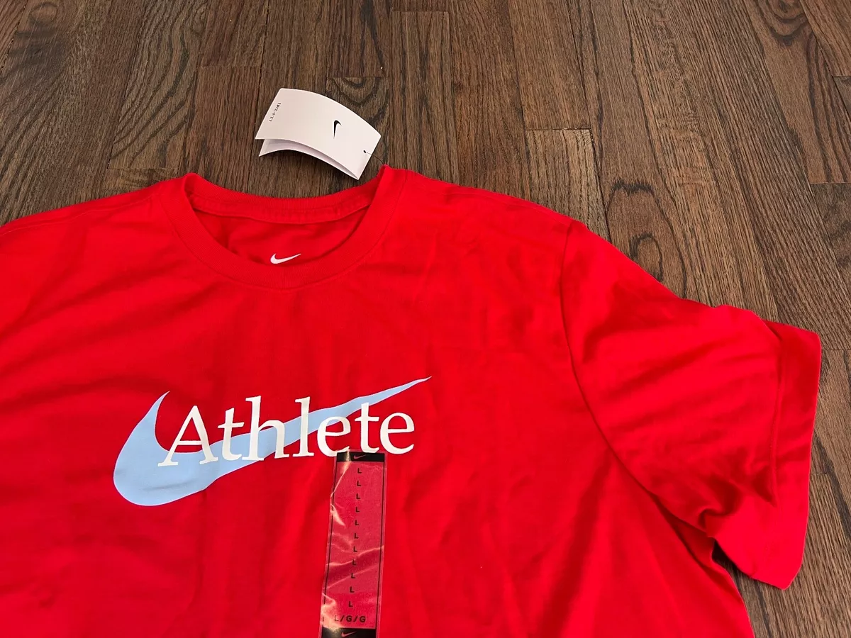 Nike dri fit blue red You Are ATHLETE t shirt USA Olympics Cup XXL eBay