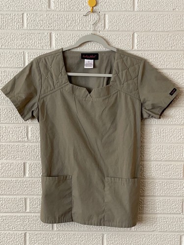 Variety Baby Phat Women's SMALL Scrub Tops - Six Styles to Choose From - Picture 8 of 13