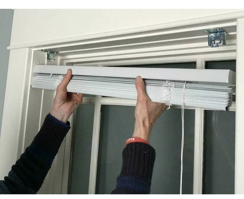 Morning Star cordless window blind-color Alabaster - Picture 3 of 4
