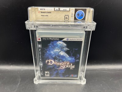 BLACK LABEL Demon's Souls Sony PS3 WATA 9.6 A+ FACTORY SEALED MINT