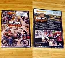 FACTORY SEALED 3 Million Motorcycles Sturgis or Bust DVD Full Throttle Video🆕