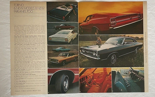 Folleto/inserto de revista impreso en color Ford Buyer's Digest of Better Ideas for '68 - Imagen 5 de 9