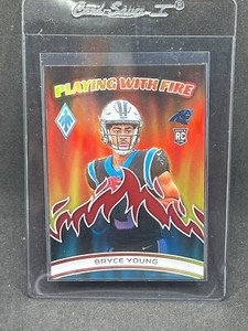 2023 Phoenix Playing with Fire Red #PWF-1 Bryce Young /199 Rookie Panthers