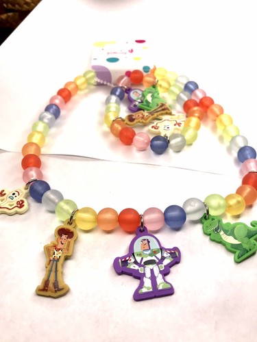 Disney Parks Collection Pixar Toy Story Character Bracelet & Necklace set KIDS - 第 1/4 張圖片