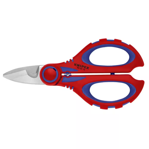Electricians Shears Stainless Steel with Crimp Area Fiberglass Plastic Handles - Picture 4 of 12
