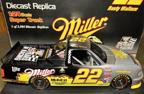 1996 Rusty Wallace Miller Genuine Draft ‘25 Years’ Super Truck 1/24 Revell - Picture 2 of 5