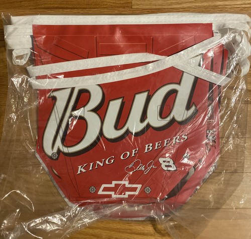 BUDWEISER RACING DALE EARNHARDT JR HANGING BANNER FLAGS MAN CAVE DALE JR NEW - Picture 2 of 3