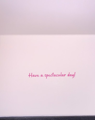 Happy Birthday Card 3D Hot Pink Flamingos Fabulous! - Picture 2 of 9