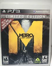 Metro: Last Light -- Limited Edition (Sony PlayStation 3, 2013)