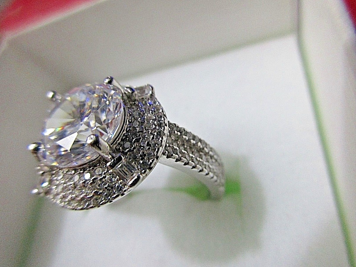 STERLING SILVER RING ABSOLUTE STONES EJ 925 | eBay