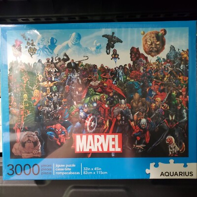 AQUARIUS マーベル パズル(3000ピース) 公式ライセンス商品 Aquarius Marvel Cast 3000-Piece Jigsaw Puzzle - Walmart.com