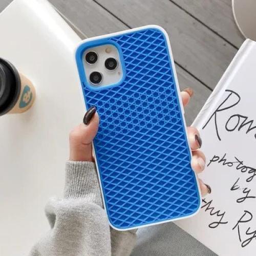 Waffle Sole Phone Case Suitable For Iphone 5 6 7 8 Plus 11 12 13 14 15 16 ProMax - Photo 17 sur 20