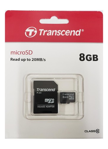 8GB MicroSD Memory Card for Samsung S7, S9, S10+ A3, A5, LG V7, L9 Phone - 第 1/2 張圖片