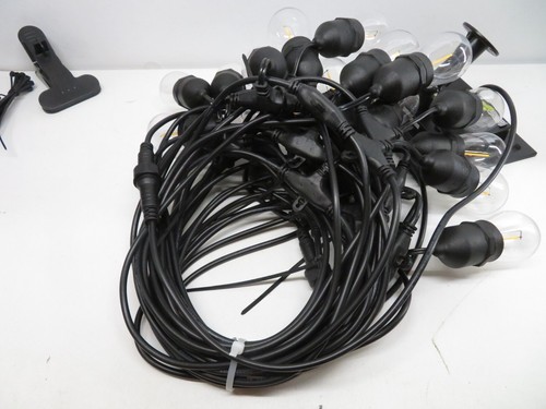 ARTIKA SOLAR BLAZE 20 LED BIRNE AUSSEN LICHTERKETTE - SCHWARZ - GEBRAUCHT ++ - Bild 11 von 12