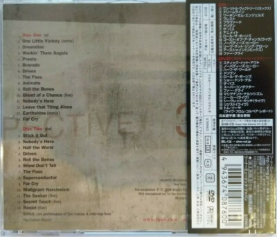 Rush - Retrospective 3 Japan SHM CD + DVD 22 Page Booklet