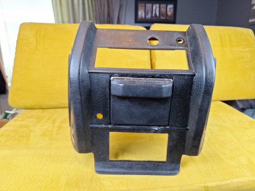 1968-1976 Mercedes W114 W115 Center Dash Radio Climate Trim OEM Black Nice! - Bild 1 von 17