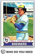 Bill Castro  1979 Topps  #133  SKU100294 FOR COND. SEE PICS