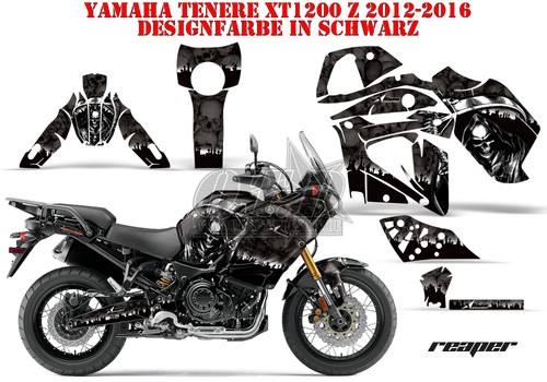 KIT GRÁFICO AMR RACING DECOR YAMAHA YZF R1, XT 1200 TENERE Z/ZE REAPER B - Imagen 5 de 9
