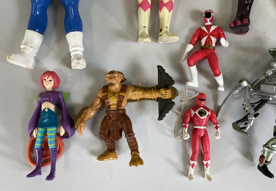 "Lote de 8 figuras de acción Power Rangers Dragonball Z 12"" Vegeta Small Soldier Spawn" Foto 3 de 4