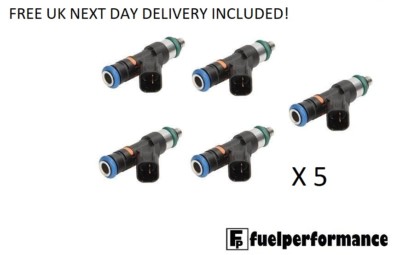 5 x 1000cc Bosch Fuel Injectors VOLVO 850 2.5 TURBO S60 95lb EV1 E85