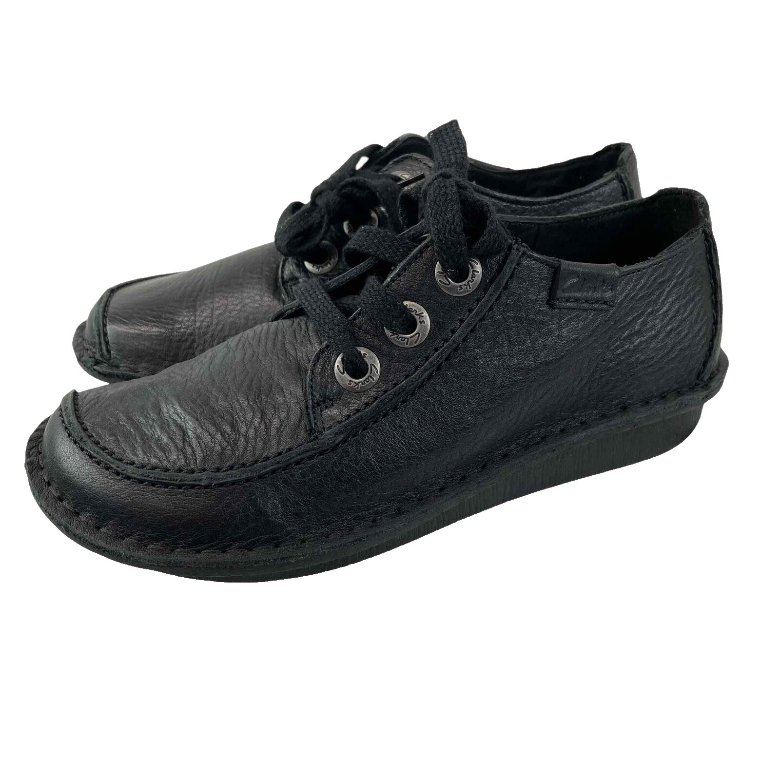 靴 Clarks Funny Dream Amazon.com | Clarks Unisex Funny Dream Oxford, Black Leather