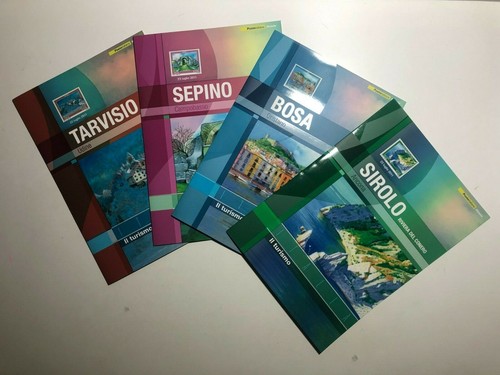 2011 4 Folder Il Turismo Turistica Bosa Sirolo Sepino Tarvisio - Lamina Argento - Picture 1 of 6