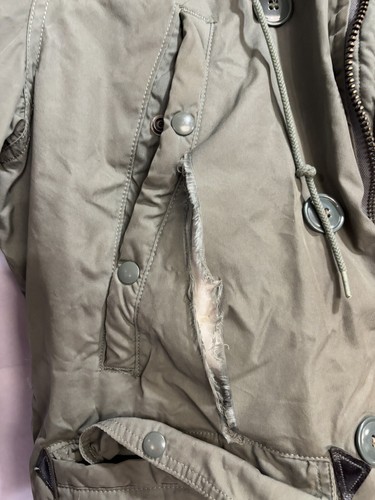 Extreme Cold Weather Parka N-3B Military USGI Insulated Jacket Coat Hood Medium - Picture 6 of 19