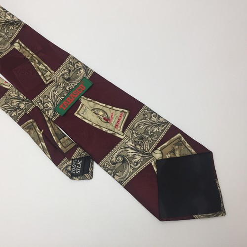 TABASCO Necktie Hot Pepper Sauce and Baseball 100% SILK TIE 61 inches Made USA - Picture 4 of 10
