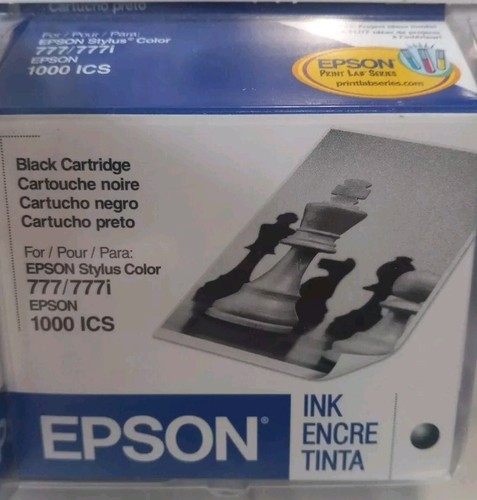 2 Pack Epson T017 And T018 Black & Color Cartridges Stylus 777 & 777i - Picture 3 of 8
