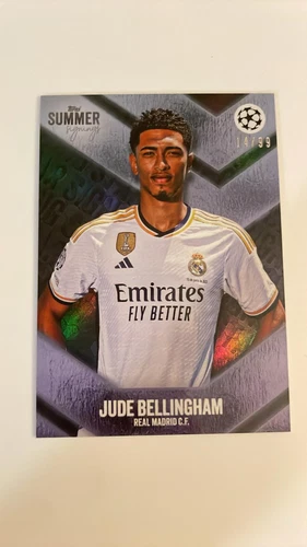 Topps Summer Signings Jude Bellingham /99 Real Madrid