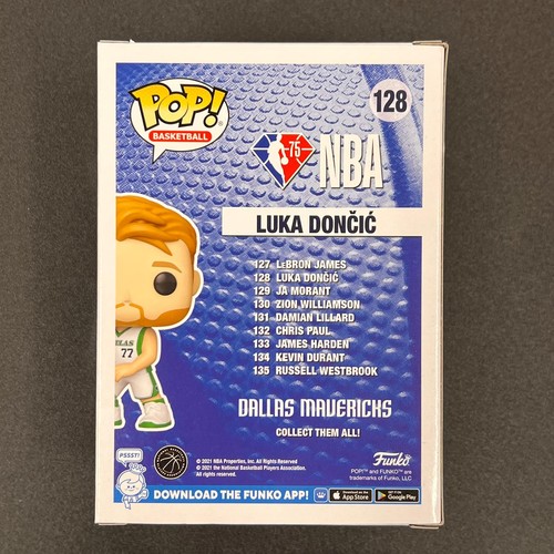 Luka Doncic signed Funko Pop! PSA/DNA Dallas Mavericks Autographed - Picture 3 of 6