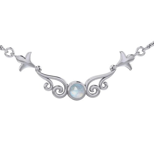 Luna Collar 925 Plata de Ley Elección Piedra Preciosa Fino Elegante Joyería - Imagen 15 de 18