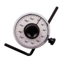 1/2 Interface Angle Torque Meter Scale 360 Degree Rotating Wrench Angle Gauge 
