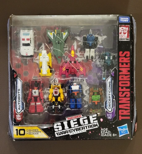 Micromasters 10 Figures War For Cybertron Siege TRANSFORMERS Takara Tomy NEW