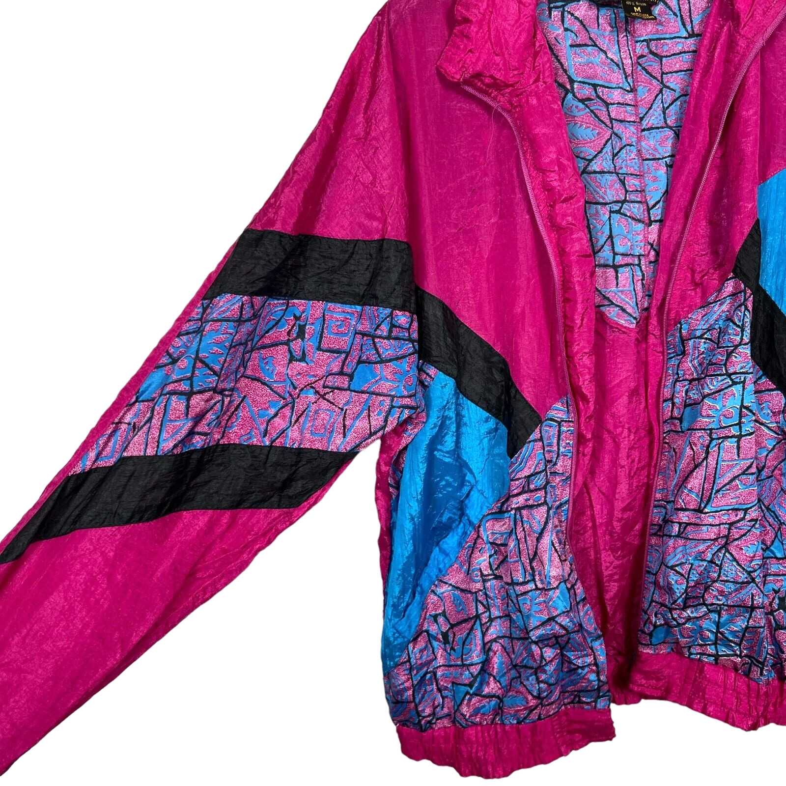 Vintage Active Elements Windbreaker Jacket Womens… - image 6