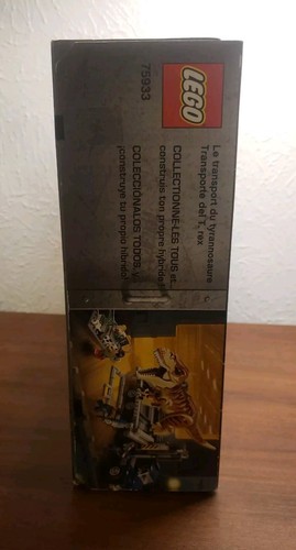 LEGO Jurassic World T. rex Transport 75933- BRAND NEW Sealed RARE Retired OOP  - Picture 8 of 17