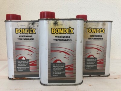 Bondex 250 ml Verdünnung Terpentin-Basis Reinigungsmittel (S99)