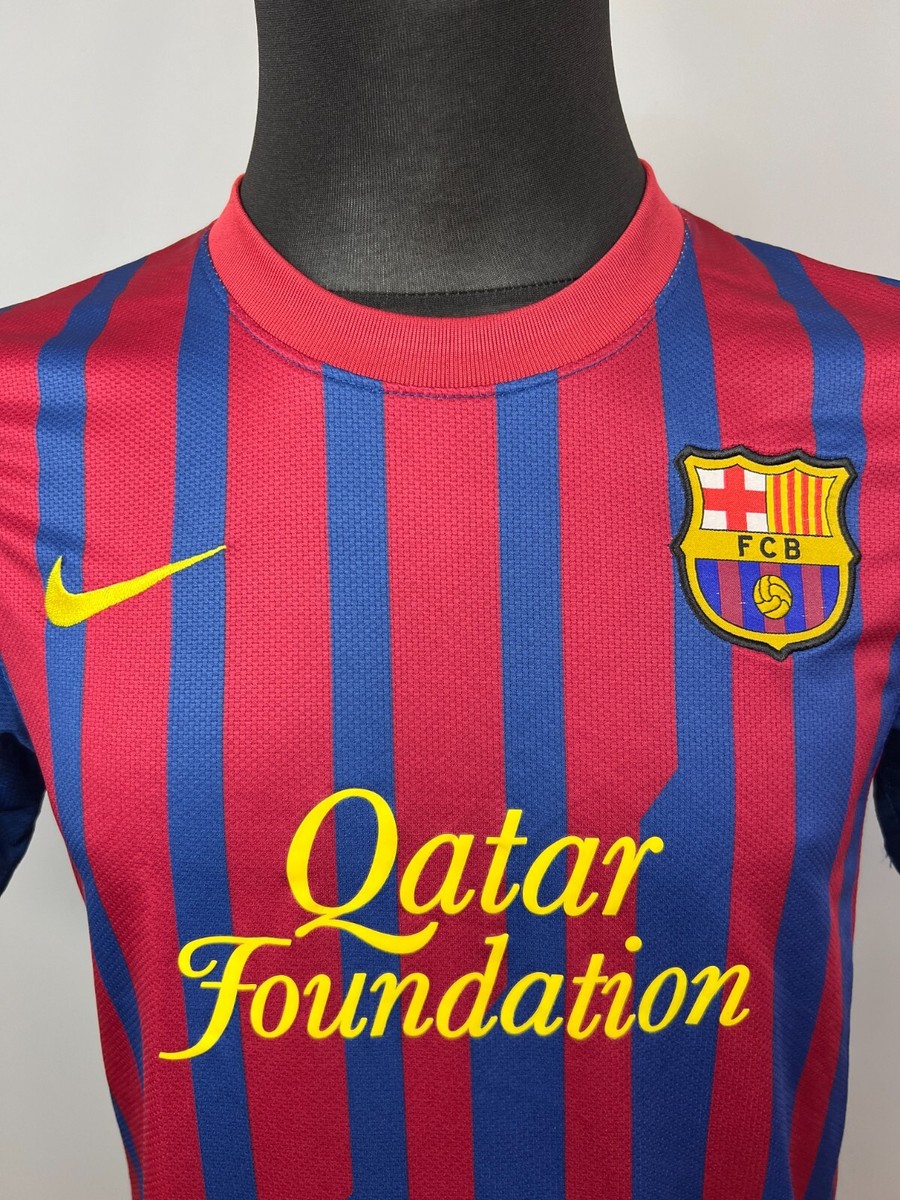 BARCELONA 2011 2012 FABREGAS HOME SHIRT SOCCER FOOTBALL