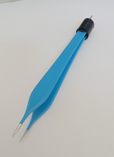 American Adson Bipolar Pinzette wiederverwendbar 12 cm Länge 1 mm Spitze mit bester Qualität - Bild 3 von 7