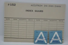 Lot of 2  Accutron 214 Index Guard #152 *NOS